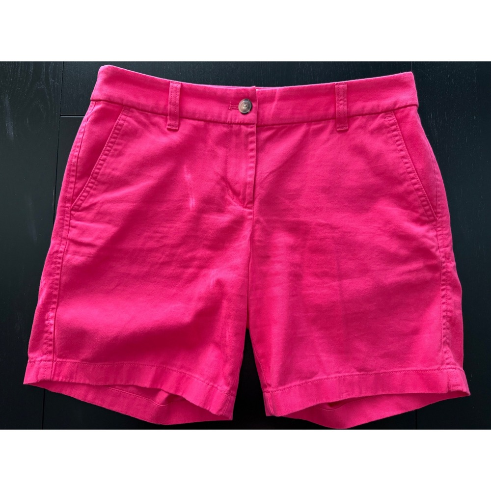 J. Crew Day Shorts Womens Size‎ 4 Fuschia Chino Weekend Resortwear